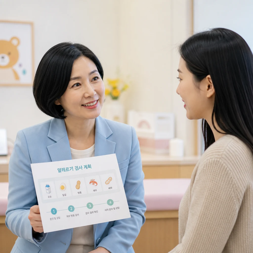 정확한 알레르기 검사 방법은 무엇인가요?